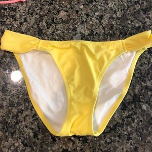Victoria’s Secret swim bottoms-Size M Yellow